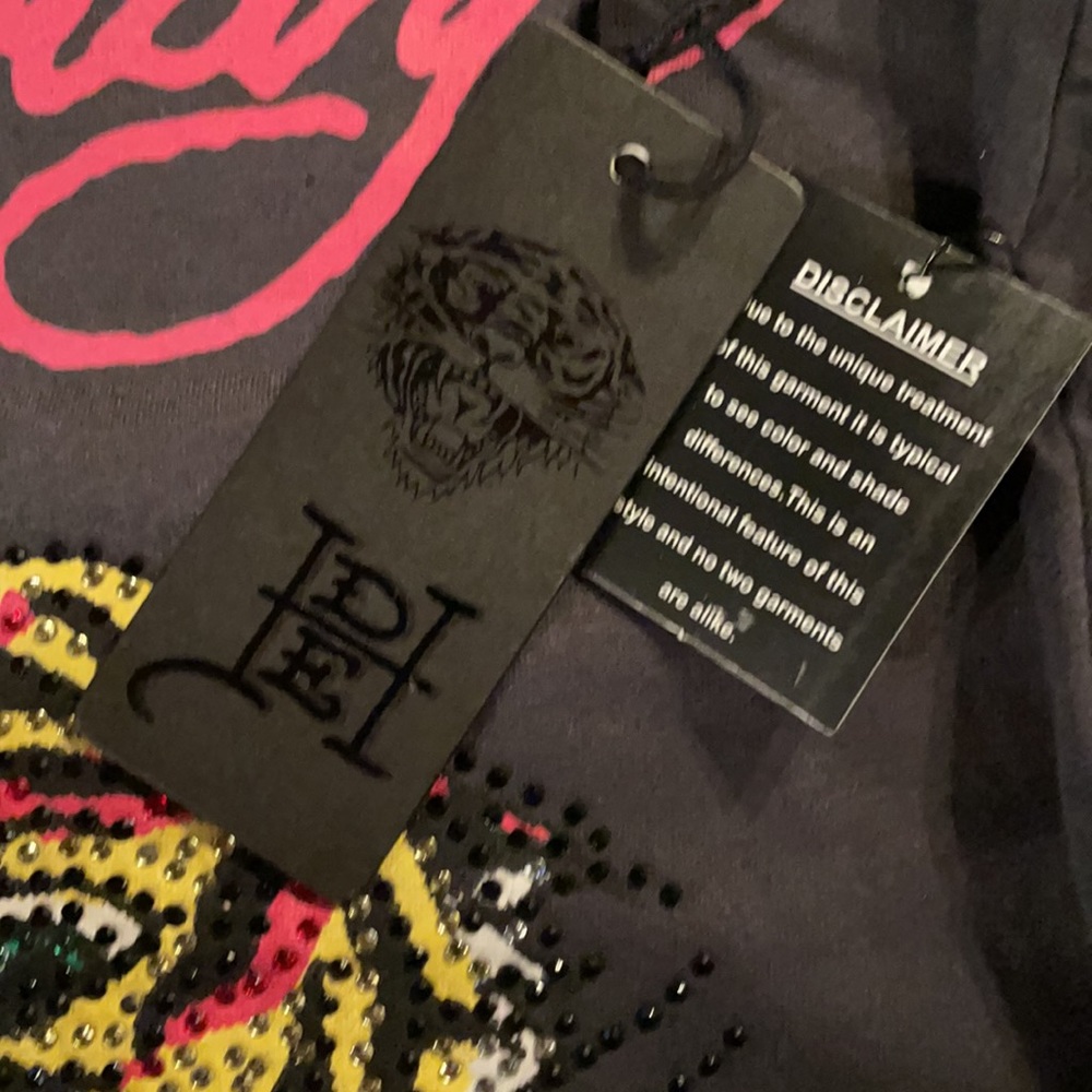 ed hardy Tiger rhinestone T-shirt - Picture 5 of 7